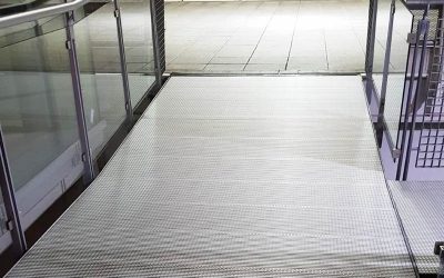ExCel Aluminium Decking Walkway Refurbishment